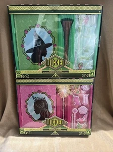 2024 Wicked Elphaba & Glinda Journal Set Of 2 With Pen & Stickers Target - Picture 1 of 5