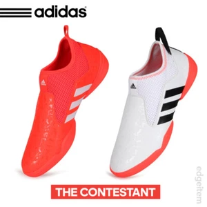 Adidas The Contestant Zapatos de Taekwondo Blanco/Naranja ADI-BRAS16 ADITBR01 TKD WT - Imagen 1 de 8