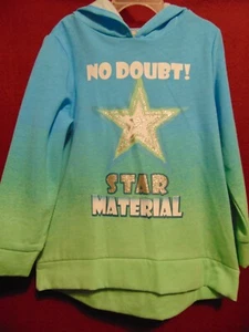 NO DOUBT! STAR MATERIAL Extremely Me Girls Hoodie Sweatshirt Size 4 NEW - Picture 1 of 7