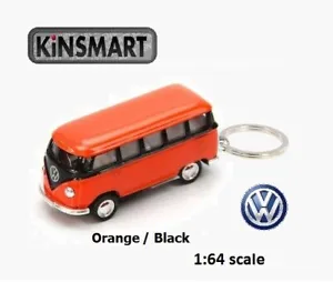 Kinsmart 1962 Volkswagen Bus keychains 1:64 scale / 2.5 inches  - your choice - Picture 1 of 12