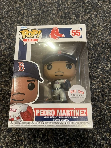 Pedro Martinez   1 of 2827   Gray Away Jersey Boston Red Sox Funko POP SGA Cover