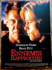 Ennemis Rapproches   Pakula  Brad Pitt  Harrison Ford   Affiche Cinema 40X60