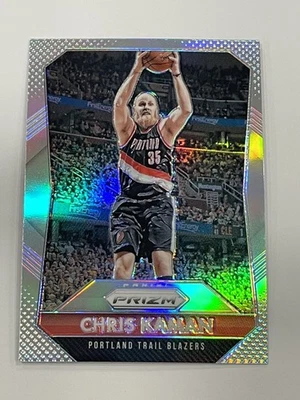 Prizm Basketball Silver #189 2015-16 - Chris Kaman - Portland Trail Blazers Foto 1 de 2