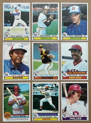 1979年托普斯棒球近乎全套(726年668) — 第 1/4 张图片