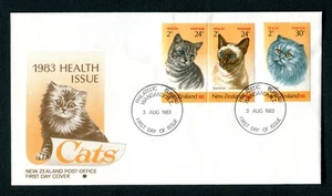 New Zealand 1983 Heath. Cats FDC, First day cover - Picture 1 of 1