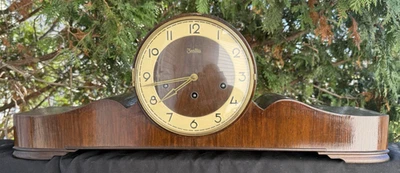 Reloj Zentra Westminster Timbre Pandereta Vintage C 1960 FUNCIONA MUY BIEN - VIDEO Foto 1 de 4