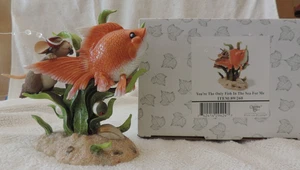 NIB Enesco Charming Tails "YOU'RE THE ONLY FISH IN THE SEA FOR ME" - Picture 1 of 1