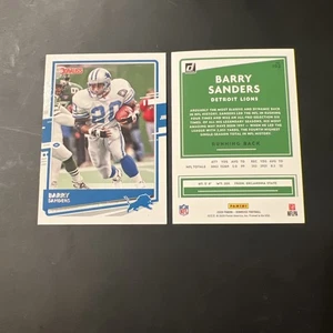 2020 Donruss Football Barry Sanders #102 Detroit Lions tatsächliche Versandkosten - Bild 1 von 1
