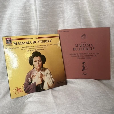 PUCCINI: Madame Butterfly Opera 3 LP RCA Red Seal Box Set Angel Voices TWO SETS  - Image 1 of 4