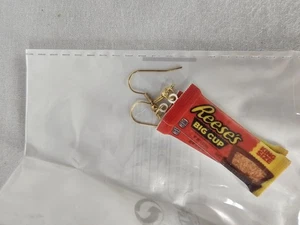 Pendientes colgantes Reeses Bog Cops novedad nuevos con etiquetas - Imagen 1 de 1