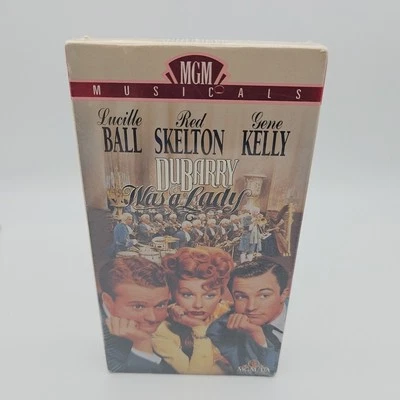 DuBarry Was a Lady (VHS, 1992) Lucille Ball Red Skelton Gene Kelly MGM Sealed - Image 1 of 4