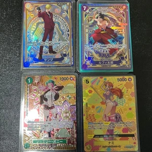 One Piece Card Game SP OP08-106 Parallel Set Sanji Nami Luffy Bony Japanese 4set - Bild 1 von 2