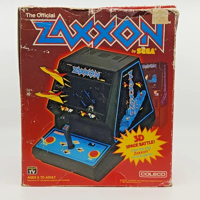 Juego de mesa electrónico Coleco en caja - Zaxxon - 100% completo funcionando con insertos Foto 1 de 4
