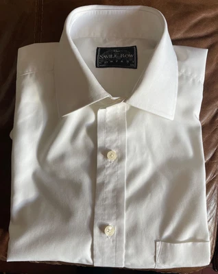 Savile Row Men's Double Cuff Long Sleeved Shirt Size 15½ - Image 1 of 4
