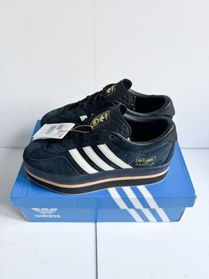 Adidas Originals Gazelle Stack Black White | UK 8 | JS0239 | Brand New RRP £100 - Image 1 of 4