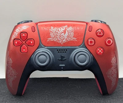 New SONY PS5 DualSense Wireless Controller Monster Hunter Wilds Limited - Image 1 of 4