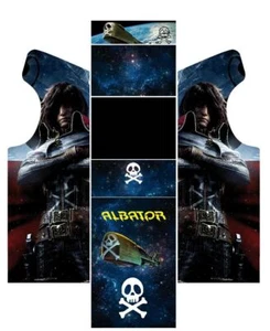 Stickers Borne Arcade (Mame ou Euro ou Personnalisé) - Albator - Photo 1/7