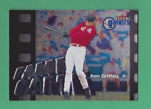 2000 Fleer Gamers Fame Game Ken Griffey Jr Cincinnati Reds #114 ⚾ - Picture 1 of 2