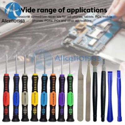 16/20 in 1 Cell Phone Screen Opening Repair Tools Kit Screwdriver Set For iPhone - Image 1 of 4