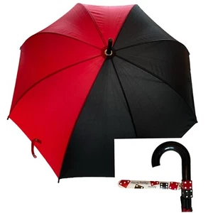 Aramis "Playing To Win" Umbrella Dice Handle New with Tags Red And Black 36" - Picture 1 of 5