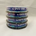 40 Verbatim Blank DVD-RW 4.7GB 120 minutes 4x rewritable discs Retail 43552