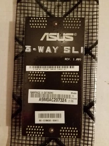 Tarjeta puente Asus 3 vías SLI RAMPAGE III EXTREME 3,5" - Imagen 1 de 2