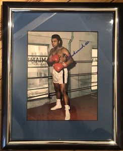 Original Autogramm Muhammad Ali mit COA - Bild 1 von 3