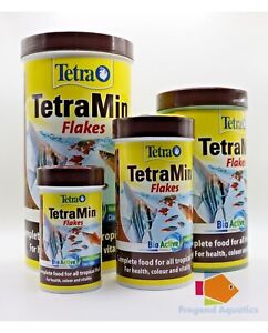Tetramin Tetra Min 13g 20g 52g 100g 200g For Tropical Fish Flake Food Aquarium 