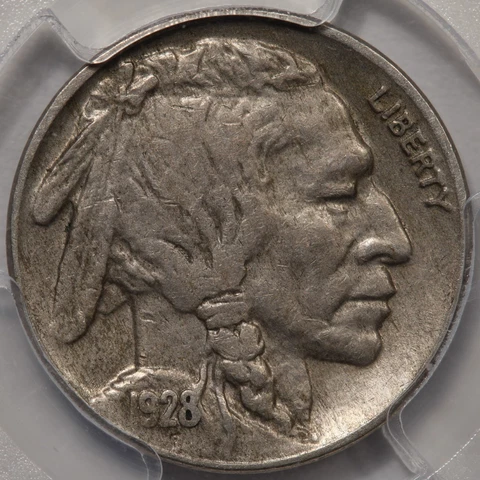 1928-S Buffalo Nickel PCGS AU-50 - Excellent Quality! Cover
