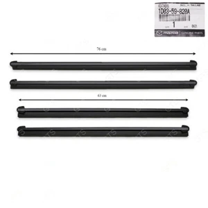 4Dr Inner Weatherstrip Door Belt For Mazda BT-50 Pro Pick Up 2012 2019 - Imagen 1 de 9