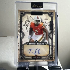 Tyrique Stevenson 1/1 Auto Wildcard 5 Card Draw - Picture 1 of 2
