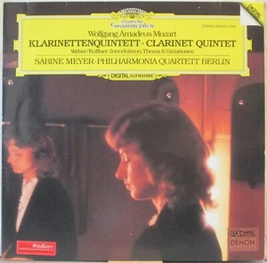 MOZART Clarinet Quintet LP Sabine Meyer, Philharmonia Quartet, Berlin - Picture 1 of 1
