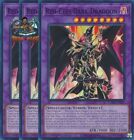 Yugioh! 3x Red-Eyes Dark Dragoon RA02-EN021 Ultra Rare 1st Ed NM