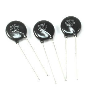 10pcs Panasonic Metal Oxide Varistor (MOV) 270v   ZNR C14K271U 14mm Diameter