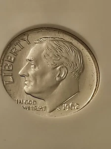 1962 Roosevelt Silver Dime NGC MS-67 FT - Picture 1 of 4