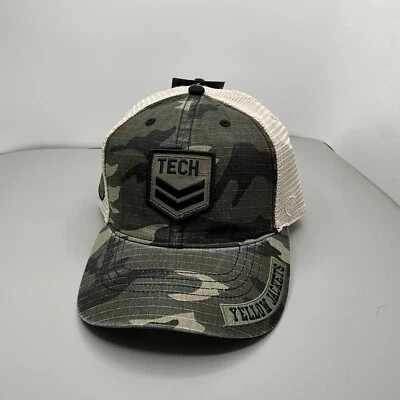 Georgia Tech Yellow Jackets TOTW Operation Hat Trick Camo Trucker Hat - Image 1 of 4