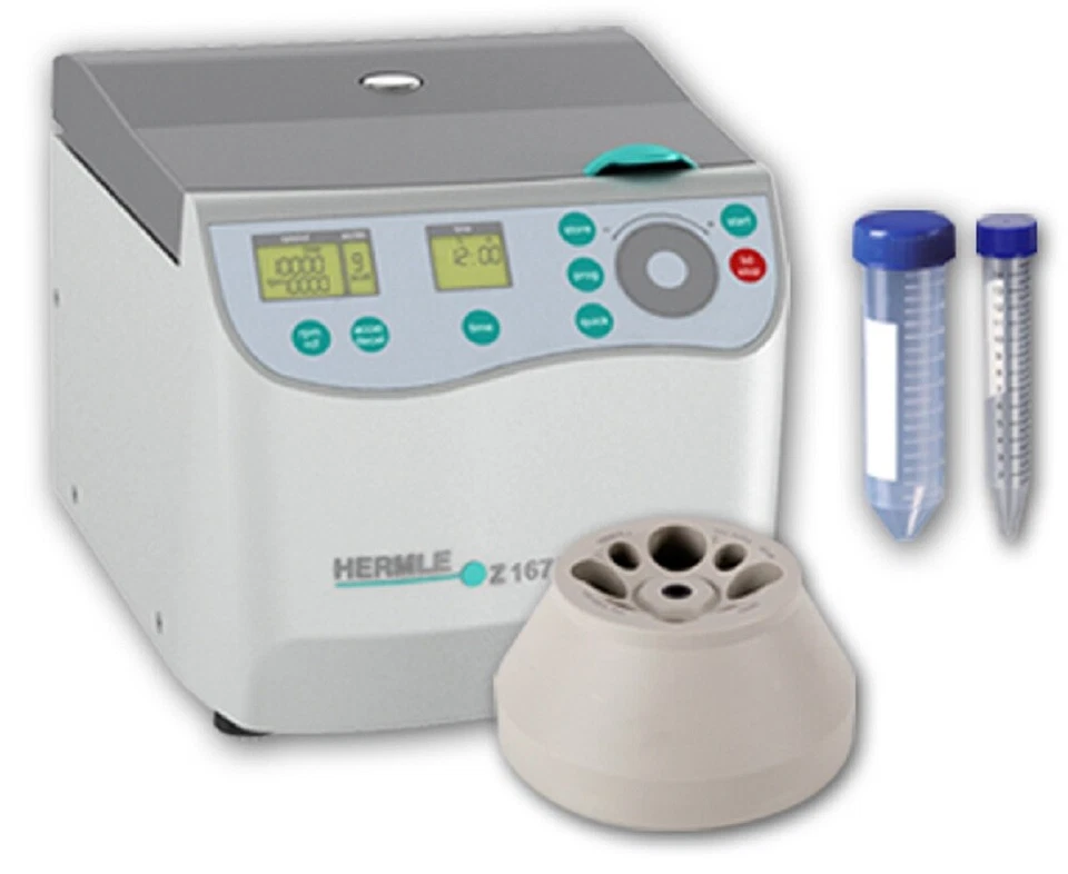 NUEVO Benchmark Scientific Z207-A-CMB Hermle Combinación Compacta Rotor Centrifugadora Foto 1 de 1
