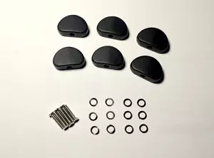 Sintonizador de guitarra genuino Grover máquina de afinación botón sintético perno y lavadora atornilladora - Imagen 1 de 1