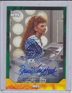 Doctor Who Signature Series Autograph Trading Card 95 Bonnie Langford 19/50 - Foto 1 di 2