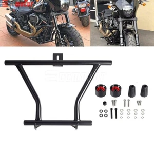 Highway Peg Engine Guard Crash Bar For Harley Softail Street Bob FXBBS FXFB FXLR - Picture 1 of 11
