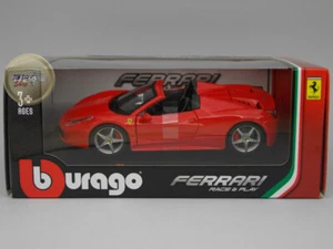 Ferrari 458 Spider - Burago 1:24 - BU26017RE - Foto 1 di 1