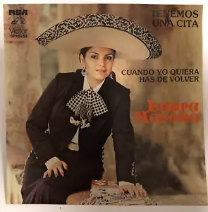 LAURA MORENO -TENEMOS UNA CITA- 1979 MEXICAN 7¨ SINGLE PS, AUTOGRAPHED, RANCHERA - Foto 1 di 4