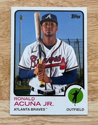 Ronald Acuna Jr. 2021 Topps Archives #111 - Image 1 of 2