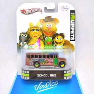 2013 Hot Wheels Retro Entertainment The Muppets School Bus 1/64 Scale X8916 - Picture 1 of 5