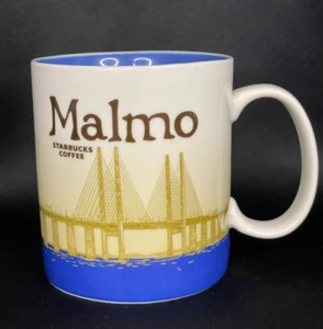 Starbucks Global Icon Collection Coffee Tea Mug Cup 16 oz ~ Malmo Sweden - Picture 1 of 6