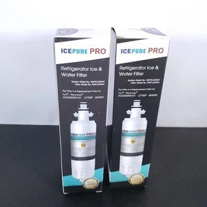 2 x New Icepure Pro Refrigerator Ice & Water Filter RWF1200AH For LG & Kenmore - Picture 1 of 9