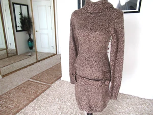 DEREK HEART Turtleneck Sweater Dress Bodycon S NEW Retail $98 - Picture 1 of 7