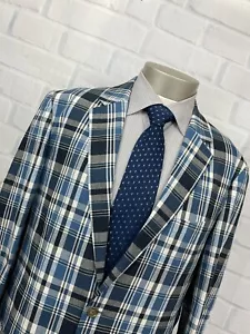Neu mit Etikett J. Crew Ludlow Herren Slim Fit Glen Plaid Naht Revers Sport Mantel Gr. 44 L - Bild 1 von 12