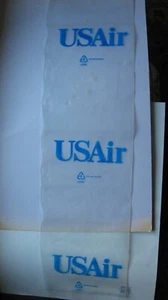 USAIR GROSSE PLASTIK VERSANDTASCHE - Bild 1 von 2