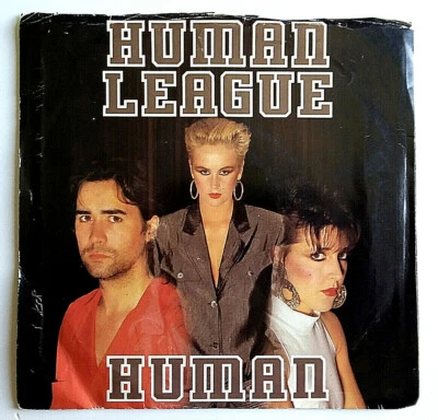 HUMAN LEAGUE  - I'm Only Human  45 RPM Vinyl Record AM-2861 PICTURE SLEEVE - Image 1 of 4